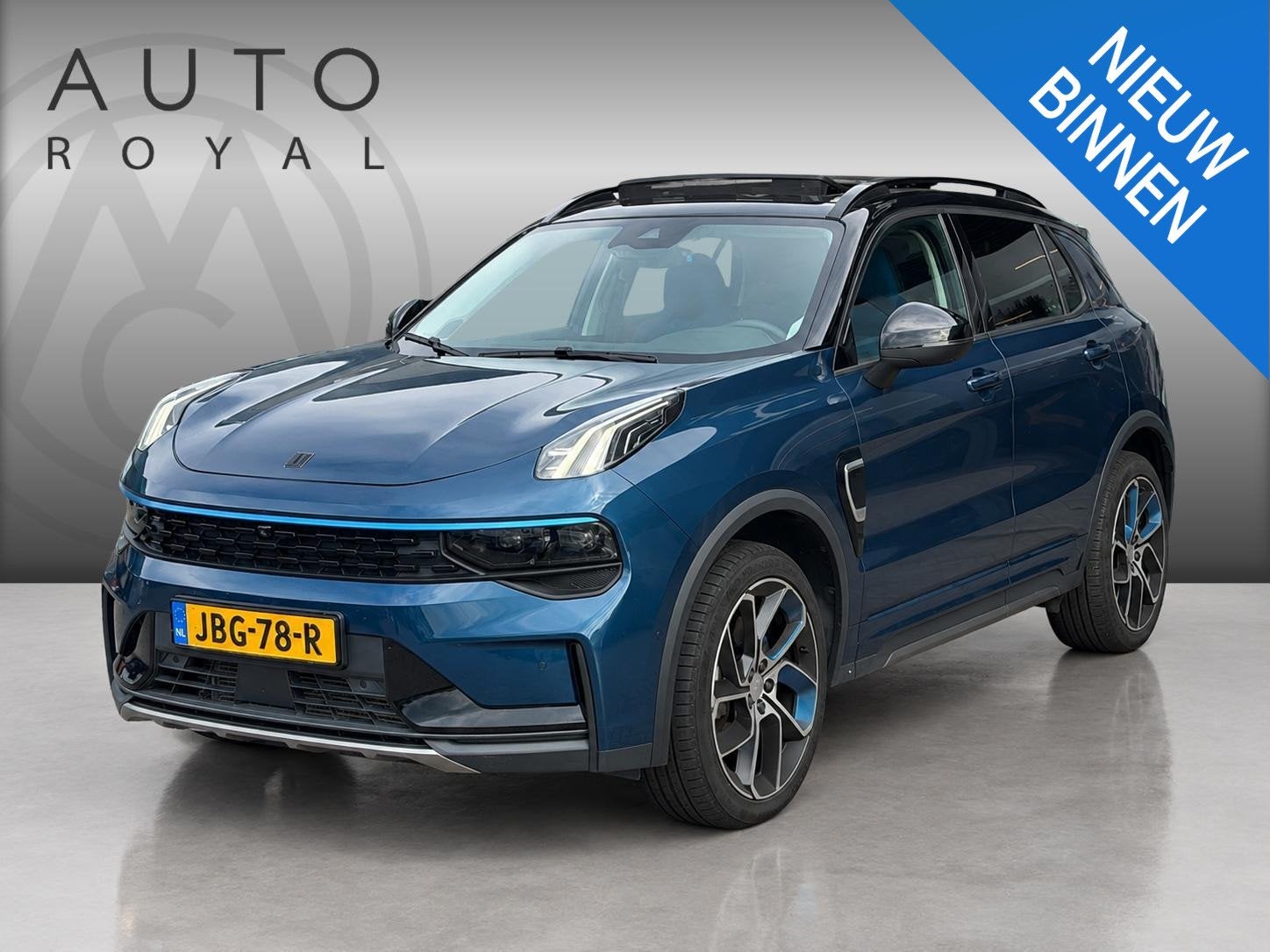 Lynk & Co 01 1.5 | PANORAMADAK | 360 CAMERA | NAVIGATIE | ST, Automatische klimaatregeling, Stof, Euro 6, Blauw