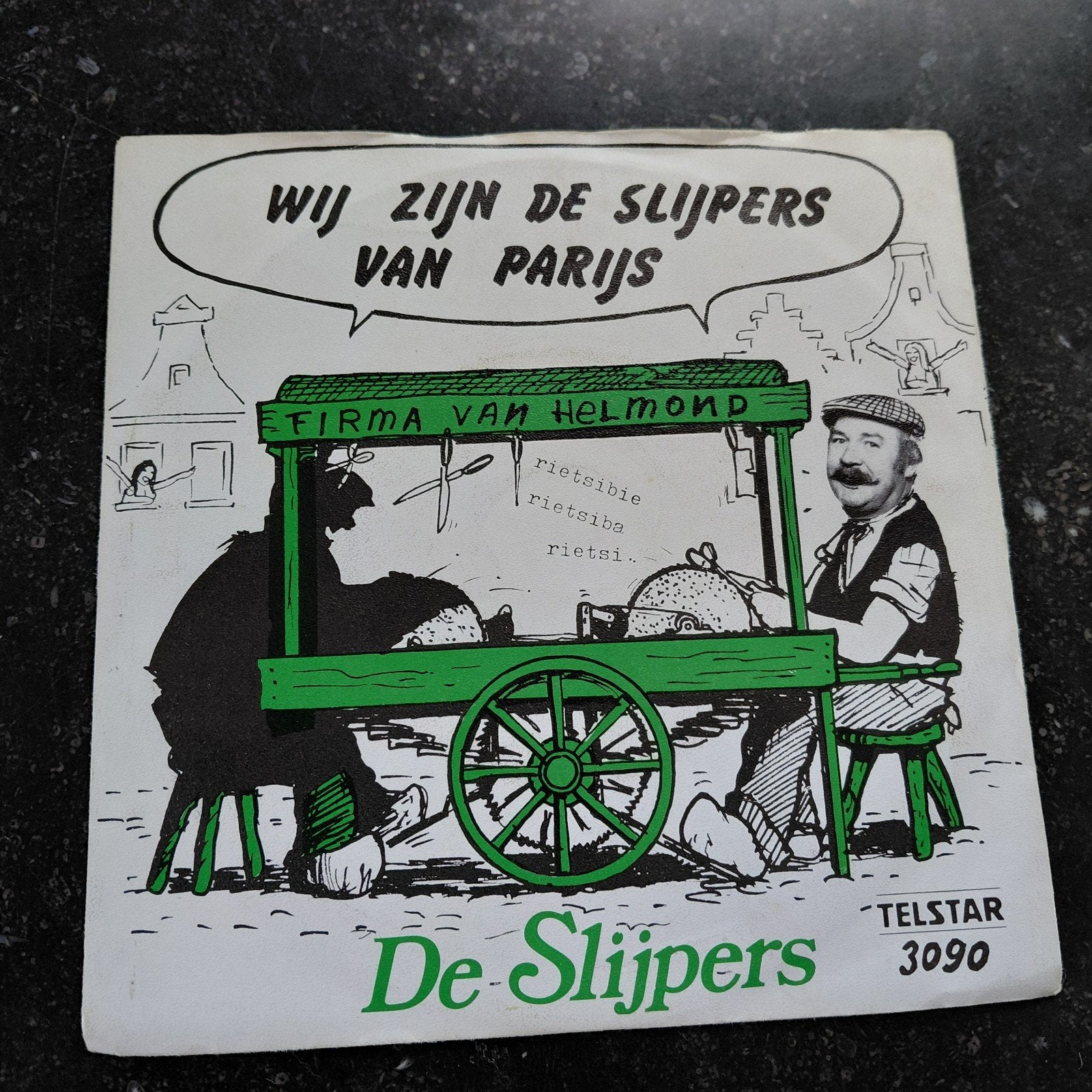 De Slijpers - Wij Zijn De Slijpers Van Parijs (Single), Cd's en Dvd's, Ophalen of Verzenden, Gebruikt, Schlager