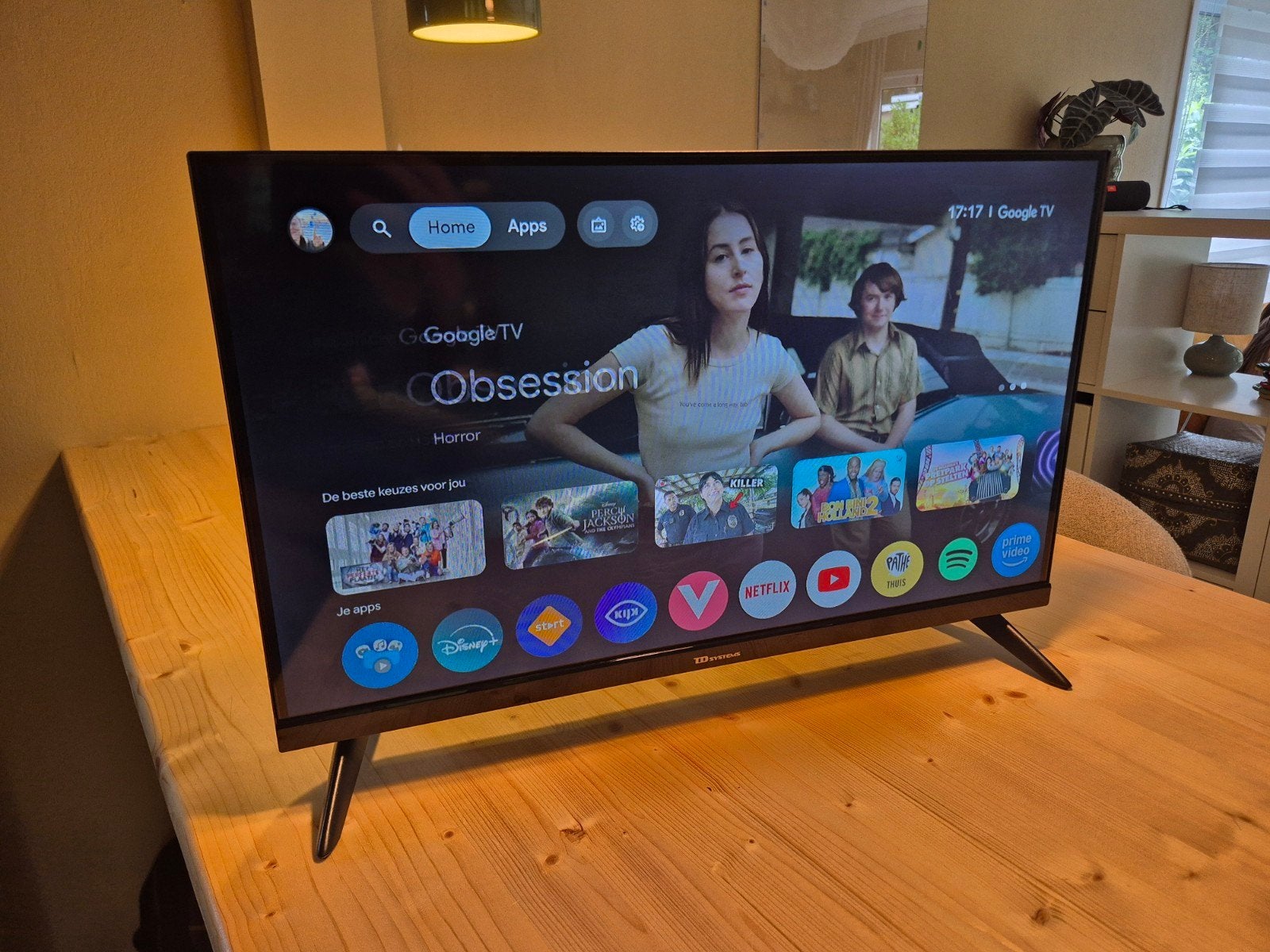 TD Systems 24 inch Smart TV – zo goed als nieuw, Audio, Tv en Foto, LED, 50 Hz, HD Ready (720p), Zo goed als nieuw