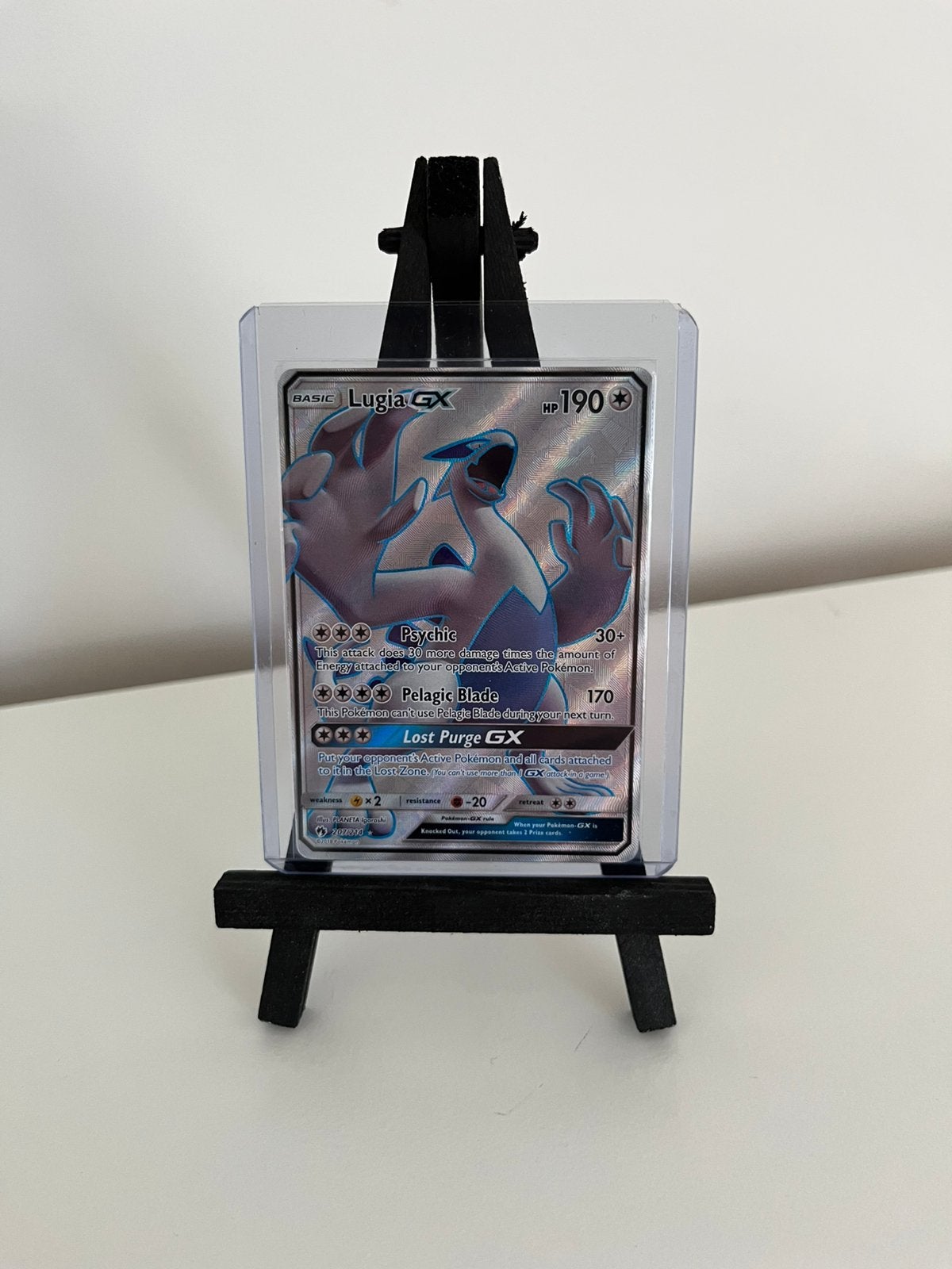 Lugia GX (LOT 207), Ophalen of Verzenden, Zo goed als nieuw