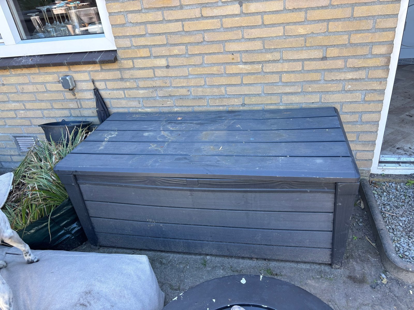 Tuinkussenbox  69x140 cm In goede staat, Ophalen, Zo goed als nieuw, Kunststof, Overige typen