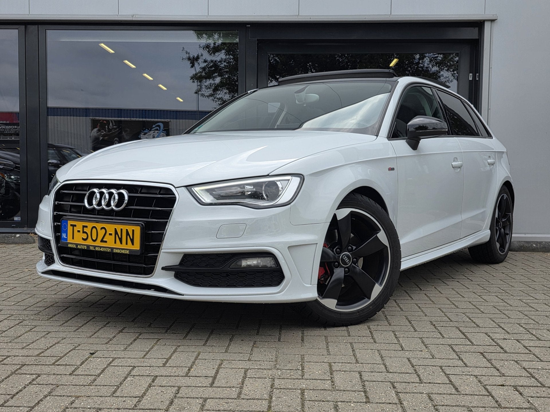 Audi A3 Sportback 1.4 TFSI Ambition Pro Line S + S-LINE + PA, Voorwielaandrijving, Euro 5, Stof, Gebruikt