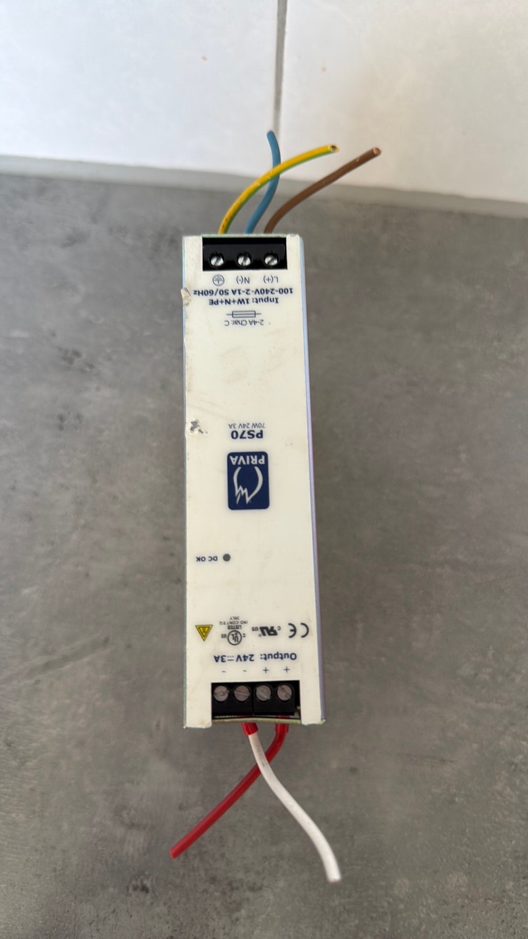 Priva Blue ID PS70 Voedingsmodule 24V 70W – Art.nr. 5050001, Ophalen of Verzenden, Gebruikt, Netvoeding, Minder dan 50 watt