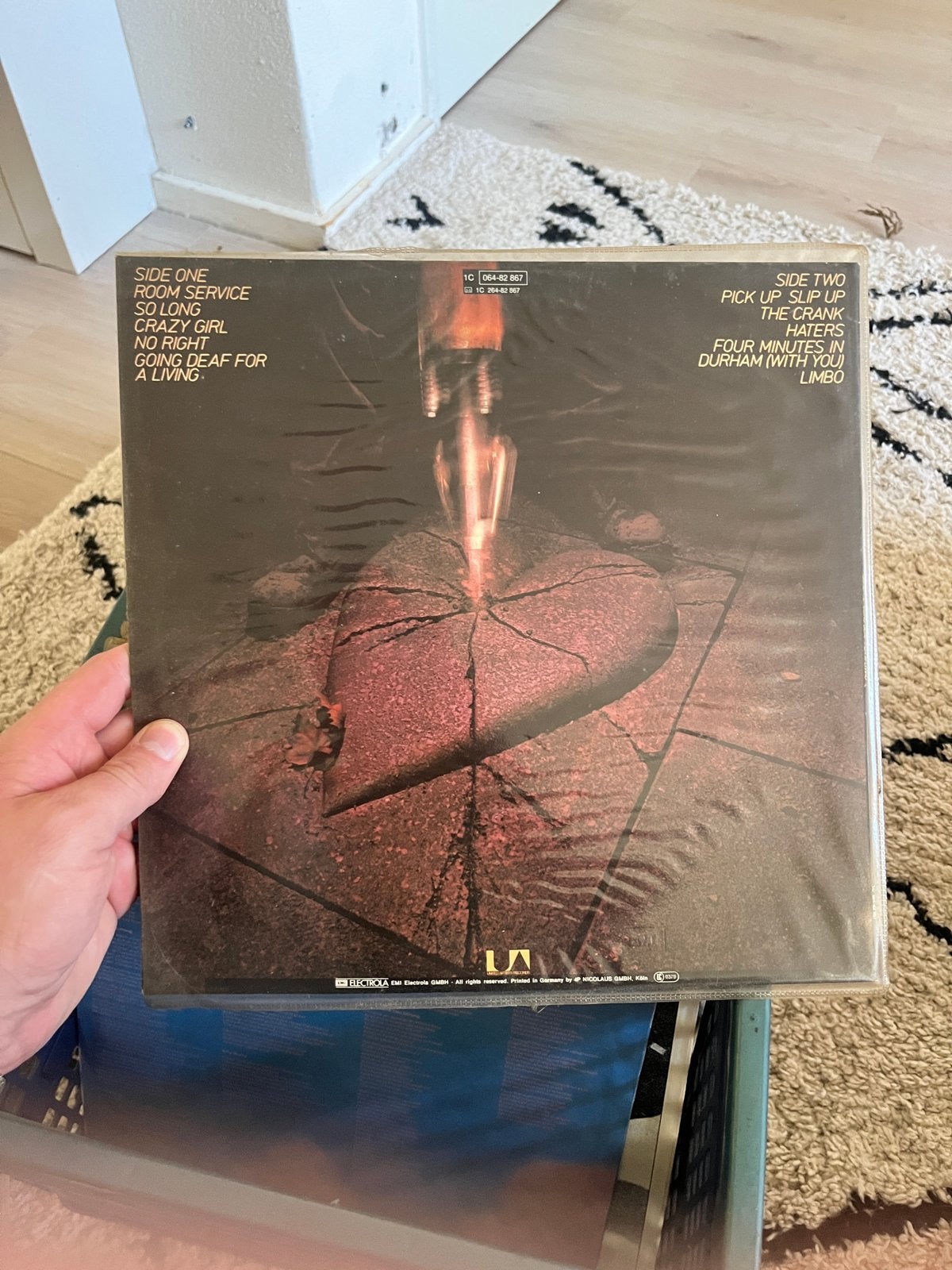 Fischer-Z - Going Deaf For A Living LP (1980), Ophalen, LP, Gebruikt, New wave