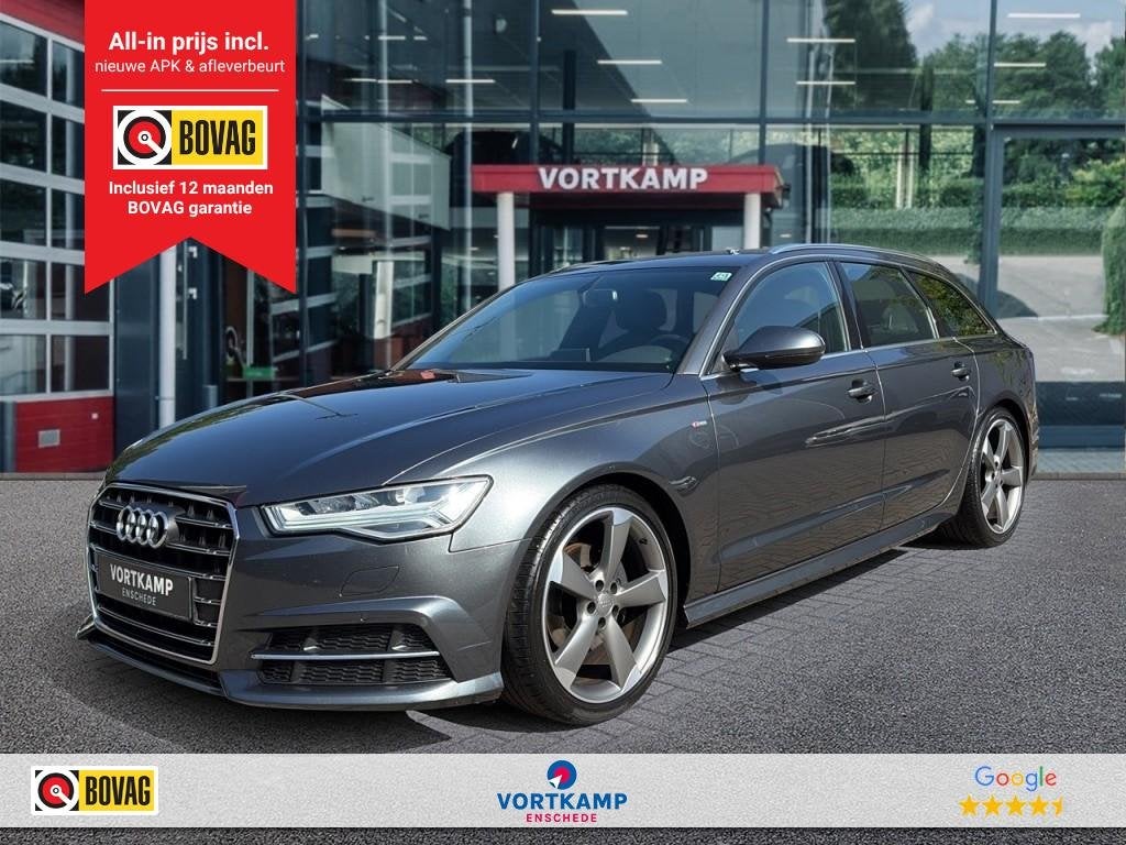 Audi A6 2.0 TDI ULTRA S-LINE PDC/ELEK-KLEP/CRUISE/LED/NAVI/R, Auto's, Audi, Gebruikt, Met garantie (alle), Electronic Stability Program (ESP)