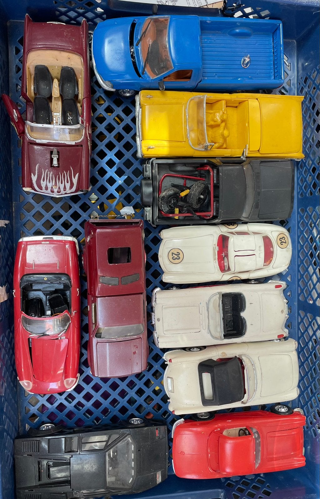 diverse gebouwde modellen, Hobby en Vrije tijd, Modelbouw | Auto's en Voertuigen, Overige merken, Auto, Groter dan 1:32, Ophalen of Verzenden