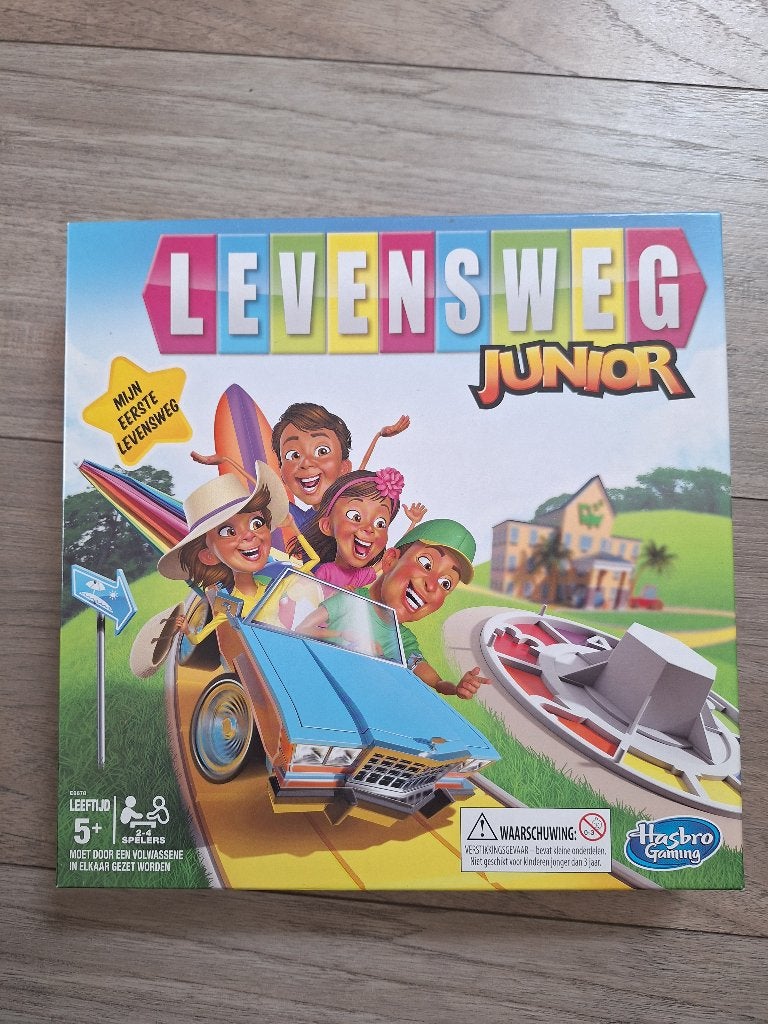 Levensweg junior, Een of twee spelers, Ophalen, Zo goed als nieuw, Hasbro