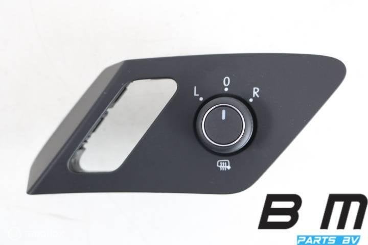Spiegelverstelknop VW Golf 7 R 5drs Facelift USA 5G0959565AC