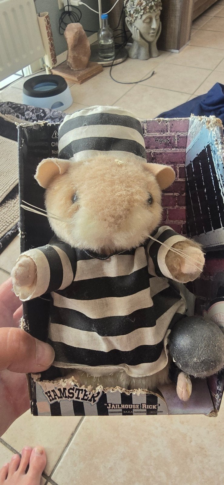 Dansende hamster, Ophalen of Verzenden, Stoffen beer, Overige merken