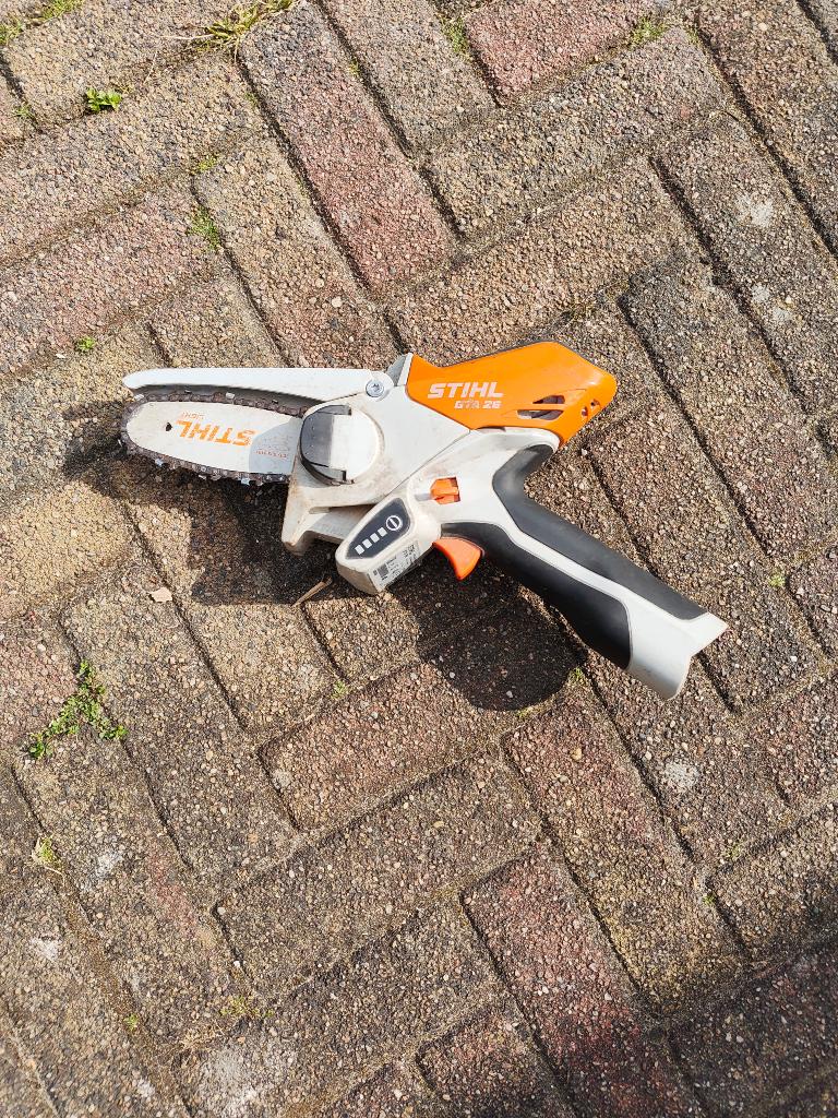Stihl snoei kettingzaag, Tuin en Terras, Handzagen, Ophalen of Verzenden, Gebruikt, Boomzaag, Stihl