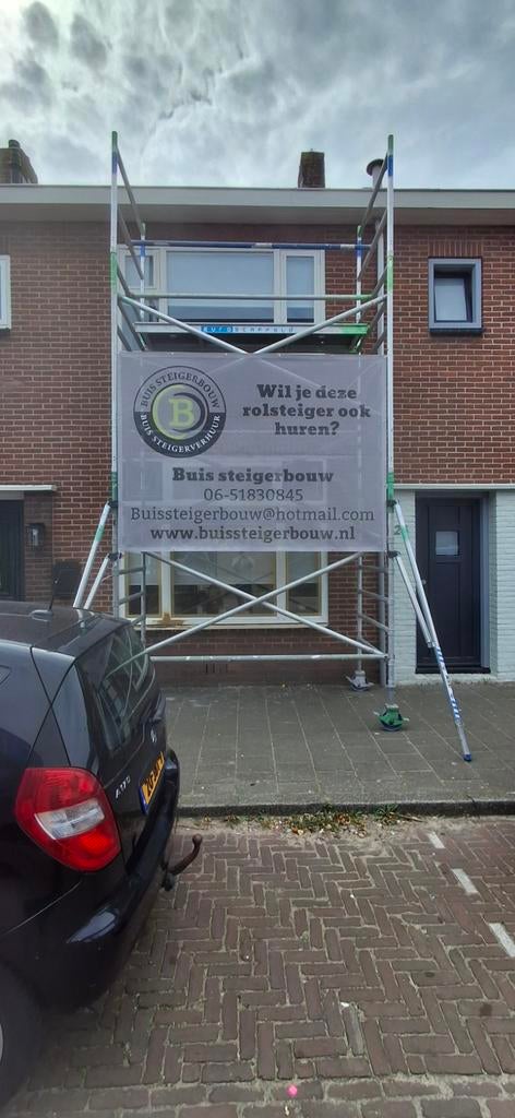 Rolsteiger Verhuur + montage demontage, Ophalen of Verzenden, Gebruikt, Rolsteiger of Kamersteiger, 5 meter of hoger
