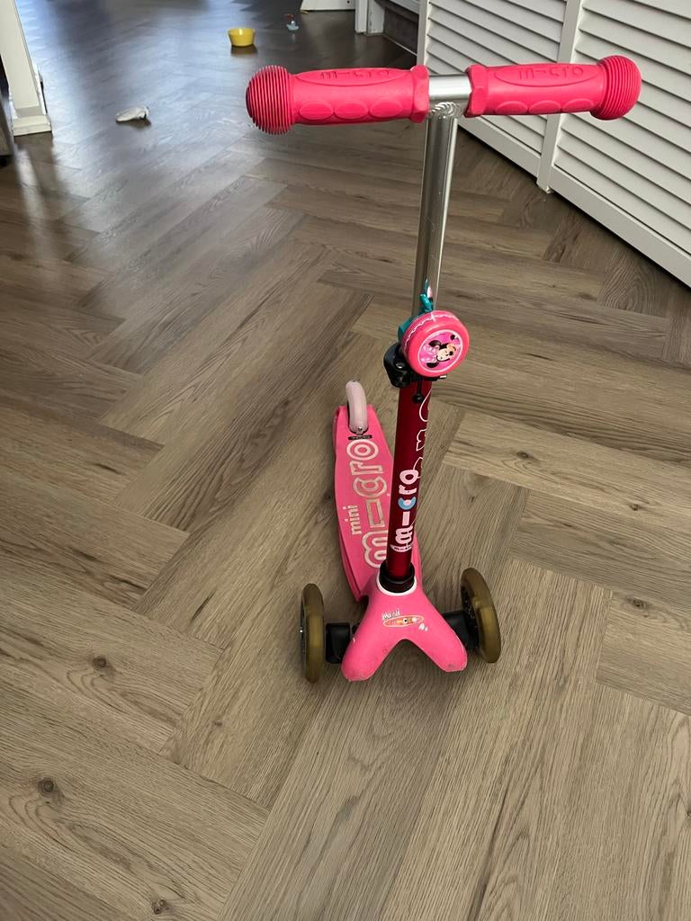 Micro Mini Step Roze, Fietsen en Brommers, Steps, Gebruikt, Gewone step, Ophalen