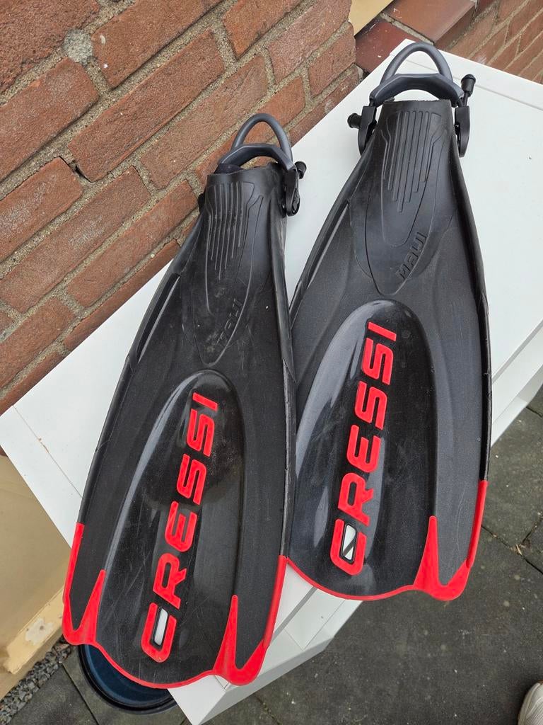 Cressi duikvliezen L-XL, Ophalen of Verzenden