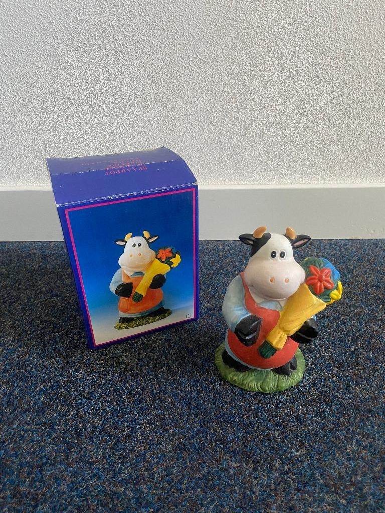 Spaarpot koe 3 NIEUW, Ophalen of Verzenden, Nieuw, Boerderijdier, Overige typen