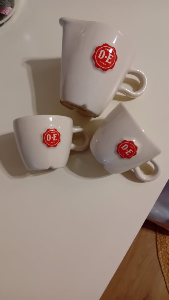 DE kannetje en 2 kleine kopjes, Huis en Inrichting, Keuken | Servies, Ophalen of Verzenden, Nieuw, Overige stijlen, Kop(pen) en/of Schotel(s)