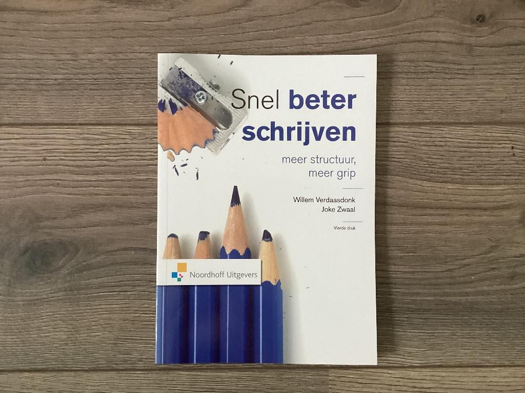 Snel beter schrijven 9789001831608, Ophalen of Verzenden, Alpha, Zo goed als nieuw, HBO