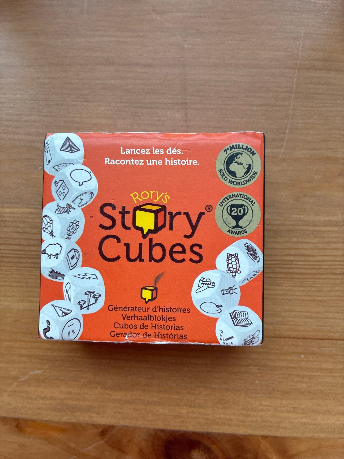 Rory's Story Cubes - Verhaalblokjes, Een of twee spelers, Ophalen of Verzenden, Zo goed als nieuw, Reisspel