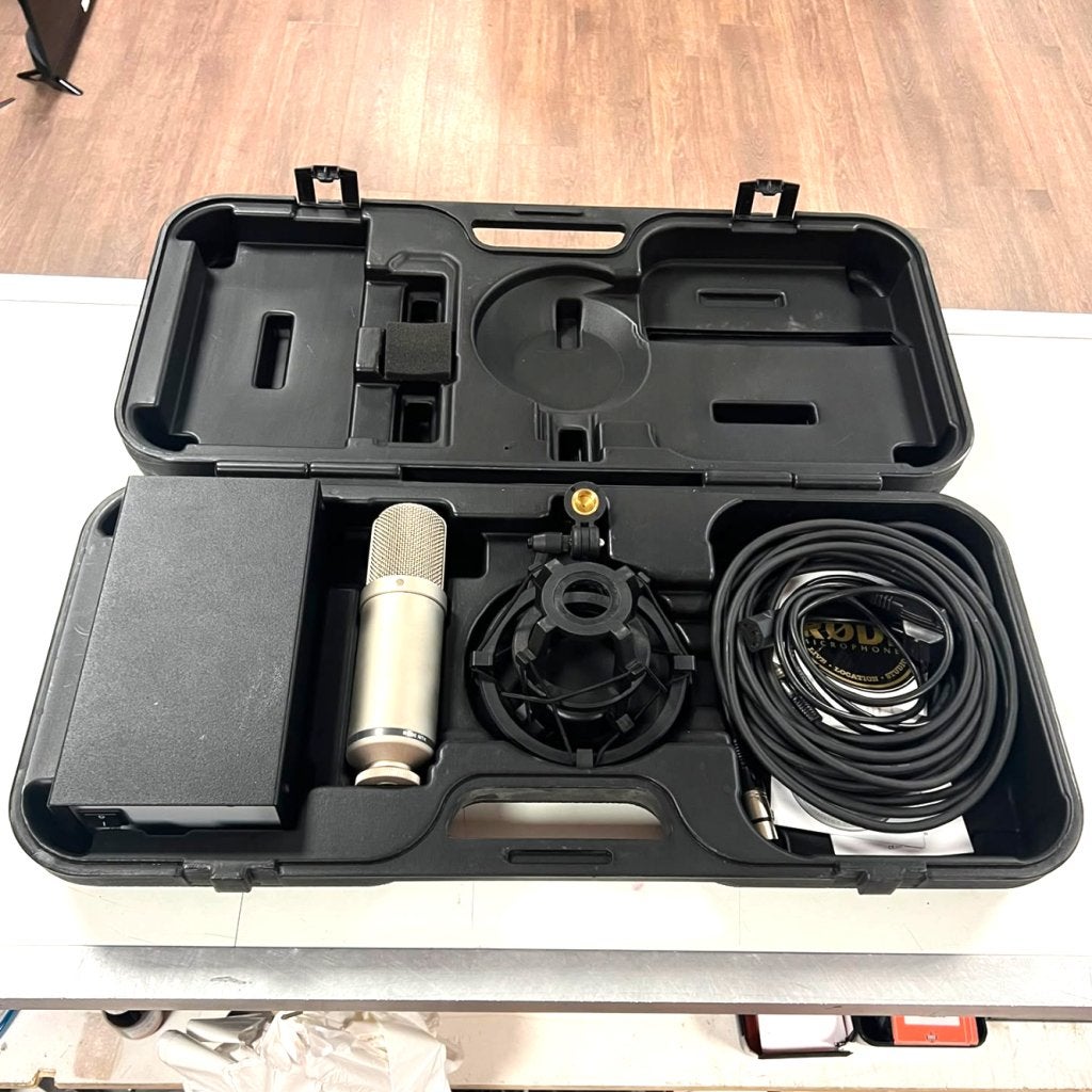 RODE NTK Buizen Condensator Studio Microfoon Set, Rode, Zo goed als nieuw, Support@rode.com, 107 Carnarvon Street
Silverwater, NSW 2128
Australia