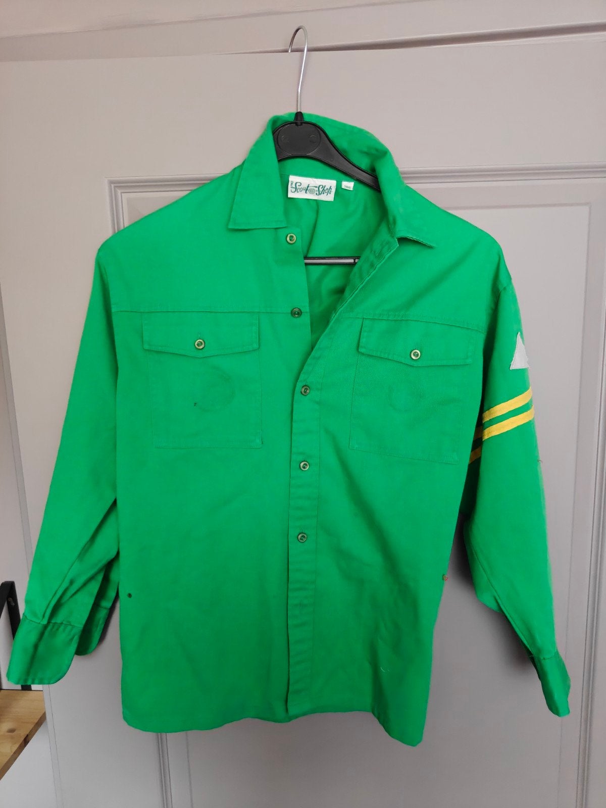 Scouting blouse Groen Uniform Maat 146 welpen, Ophalen of Verzenden, Gebruikt, Kleding