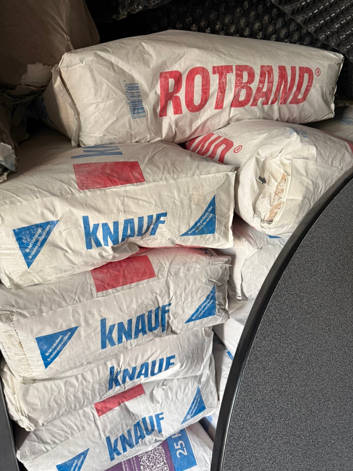 14 zakken Knauf Rotband 25 kg – totaal 350 kg, Ophalen, Overige merken