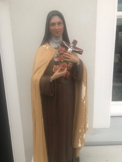 Theresia van Lisieux beeld, Ophalen