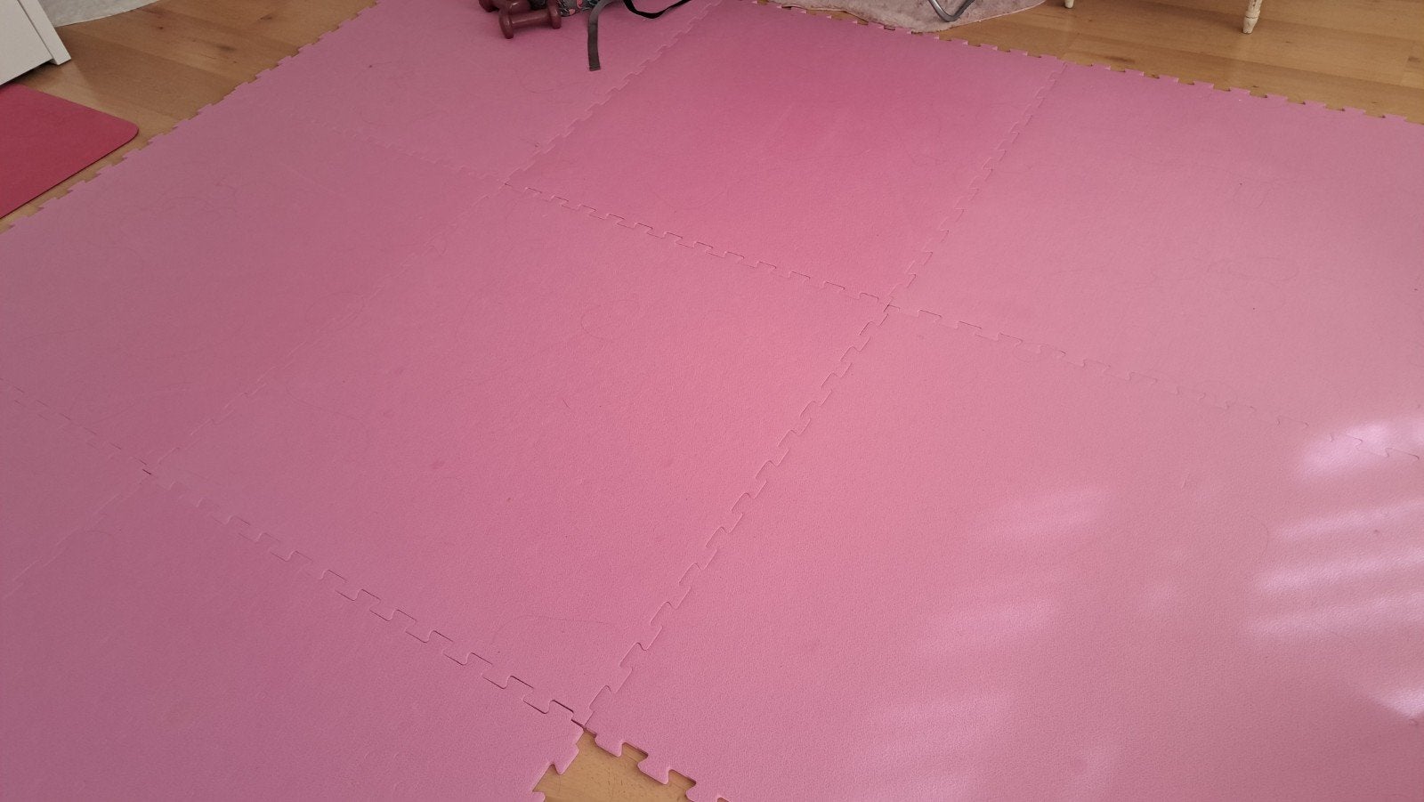 vloer matjes pink roze turn, Ophalen, Overige materialen, Gebruikt, 30 tot 120 cm