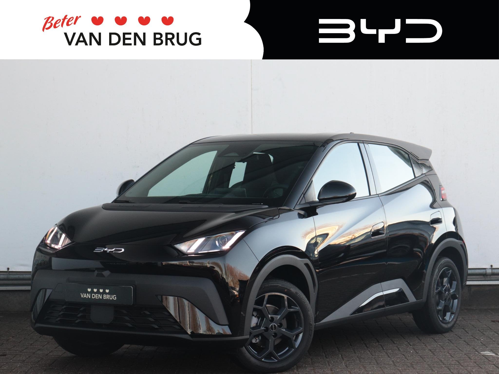 BYD DOLPHIN SURF Boost 43 kWh | €2000 korting | 322km WLTP, Auto's, BYD, 1345 kg, Zwart, Nieuw, Lichtsensor