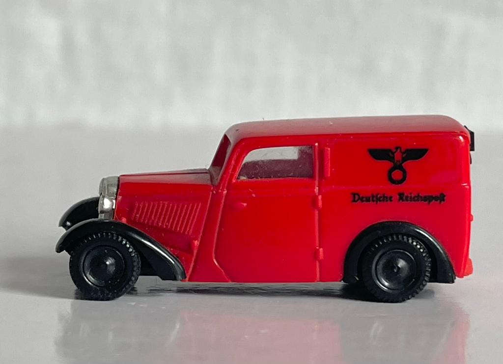 Brekina: DKW F7 "Deutsche Reichspost", Ophalen of Verzenden, Zo goed als nieuw, Auto, Brekina
