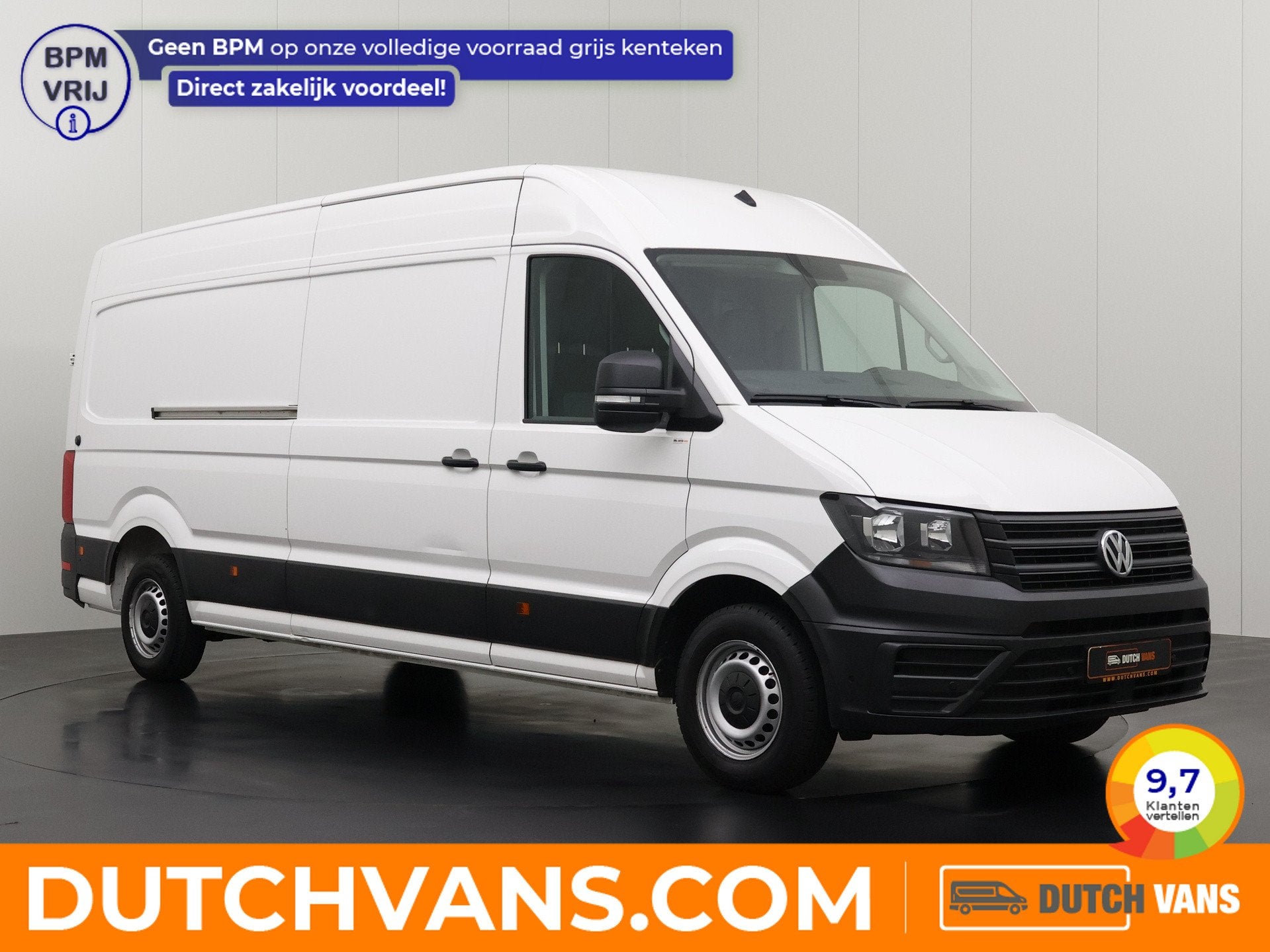 Volkswagen Crafter 2.0TDI 140PK Automaat L4H3 Maxi | Airco |, Automaat, Stof, Gebruikt, Volkswagen