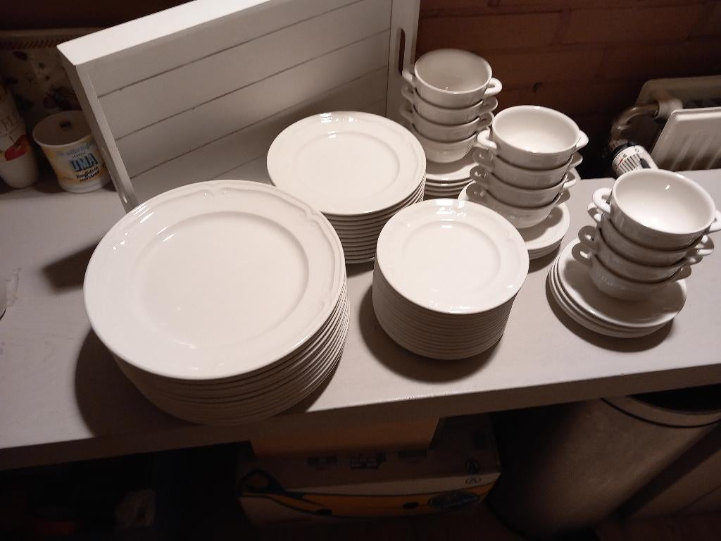 Villeroy en Boch servies Cortina., Ophalen of Verzenden, Zo goed als nieuw, Bord(en), Overige stijlen