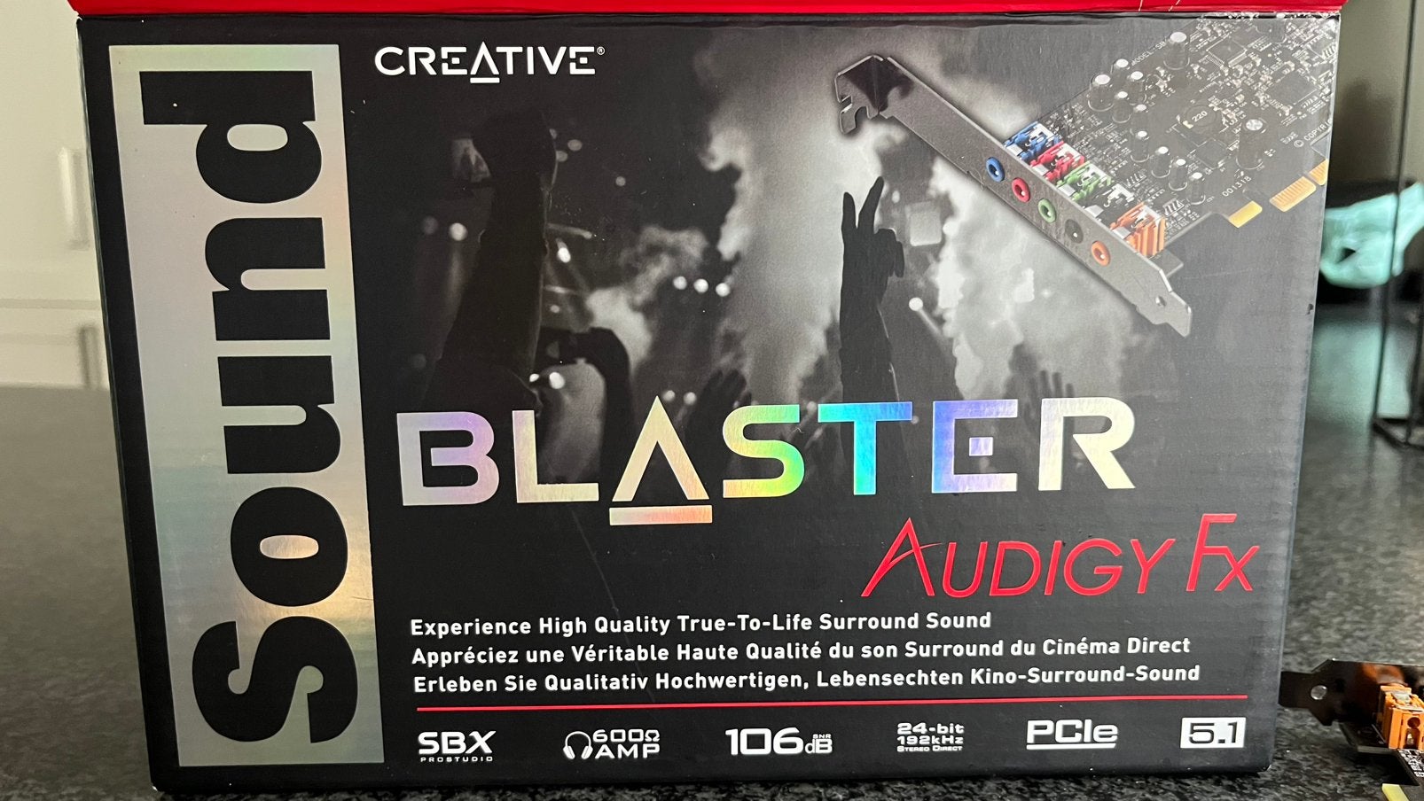 2x Soundblaster Audigy FX nieuw in doos, Computers en Software, Ophalen of Verzenden, Zo goed als nieuw