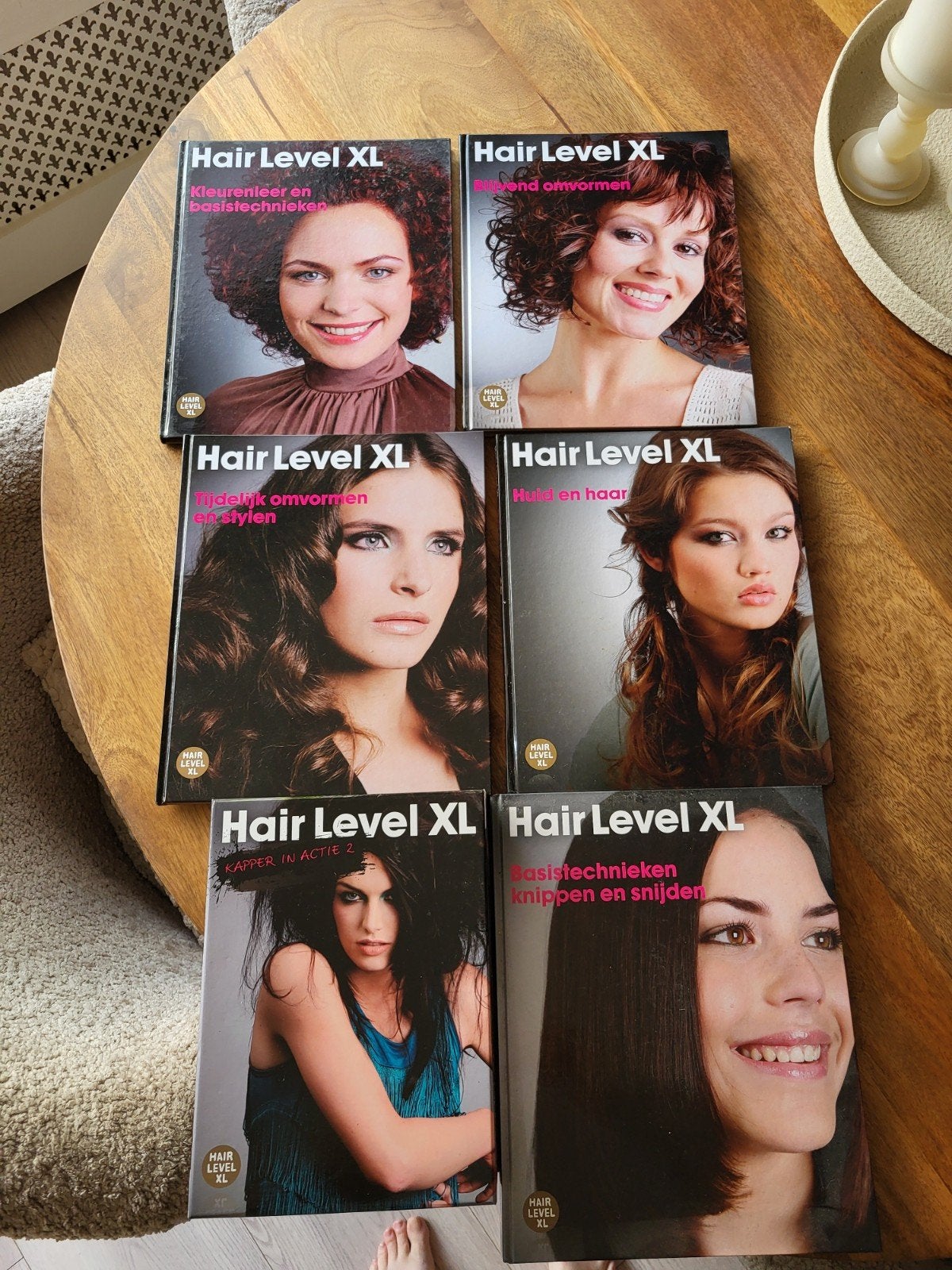 Hair Level XL boeken -boeken pakket /kappers opleiding, Ophalen of Verzenden, Zo goed als nieuw