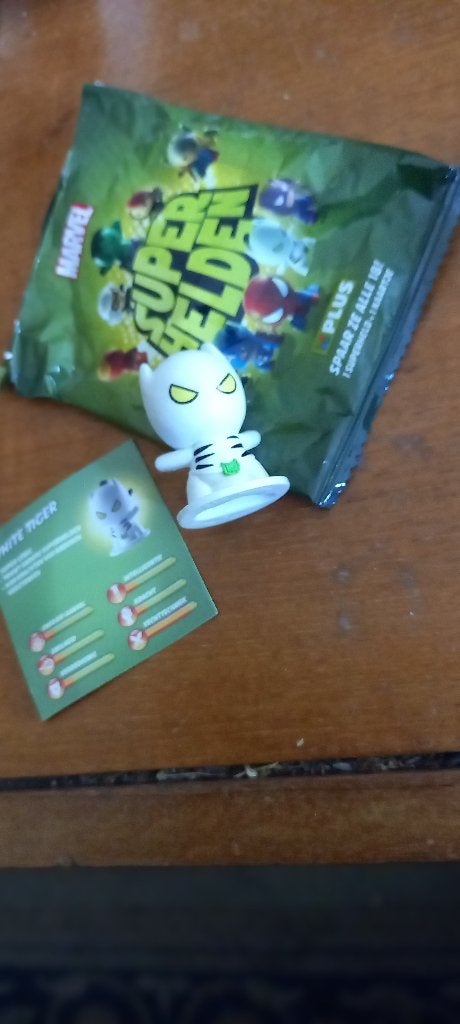 Plus SuperHelden White Tiger, Verzamelen, Supermarktacties, Plus, Ophalen of Verzenden