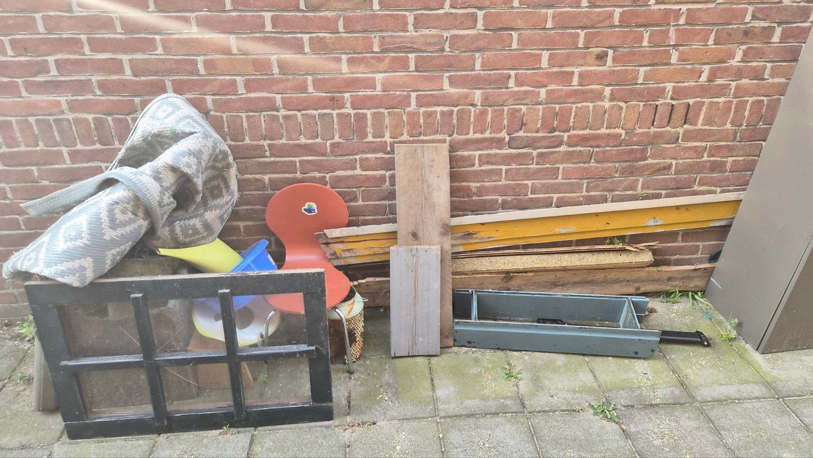 gratis hout, Ophalen, Gebruikt, Pallet, Minder dan 200 cm