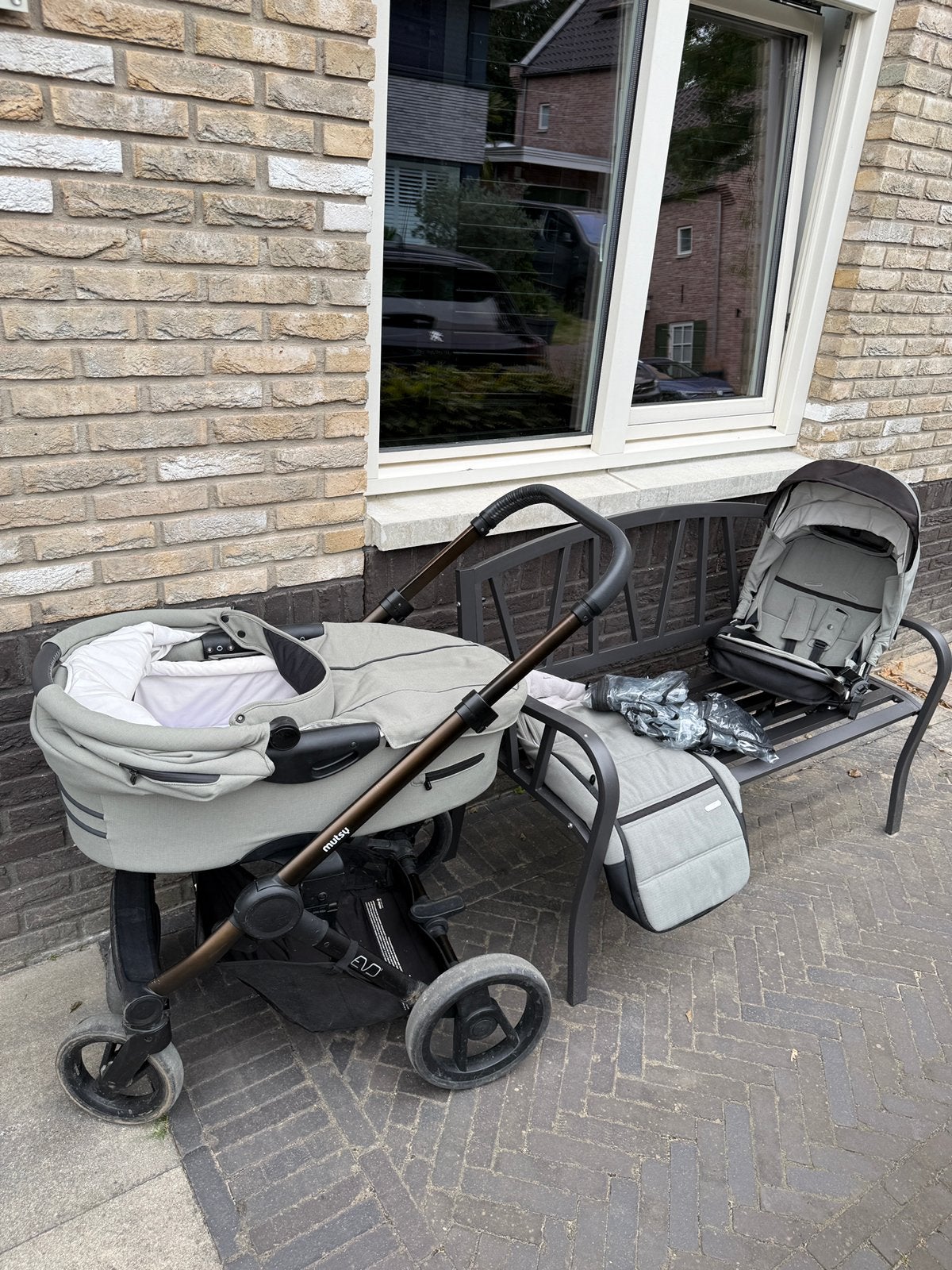 Kinderwagen Mutsy evo bold, Kinderen en Baby's, Kinderwagens en Combinaties, Ophalen, Gebruikt, Mutsy