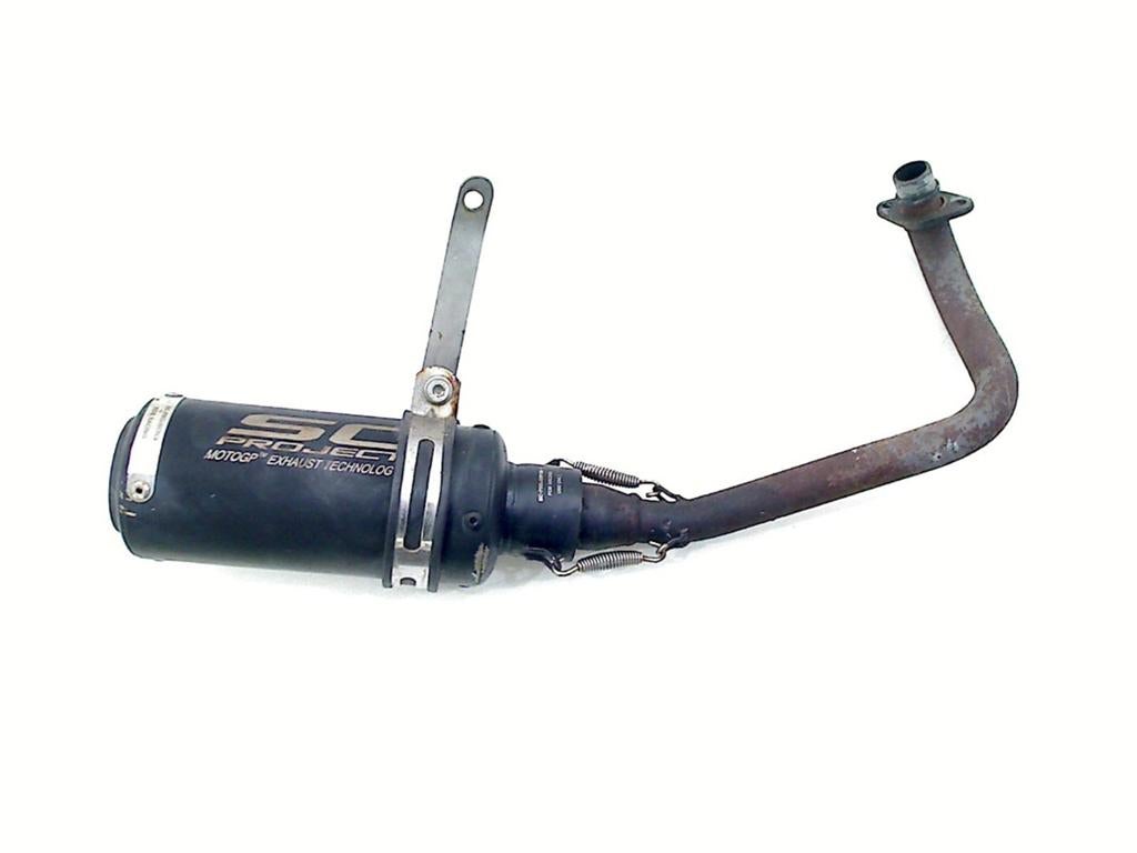 Uitlaatdemper Sport Zip 4T 2006-2018 (C25 2V EMEA 50cc) 2017, Piaggio & C. SpA, Gebruikt, Customer_service@piaggio.com, Viale Rinaldo Piaggio, 25, Pontedera, PI 56025, , Italië