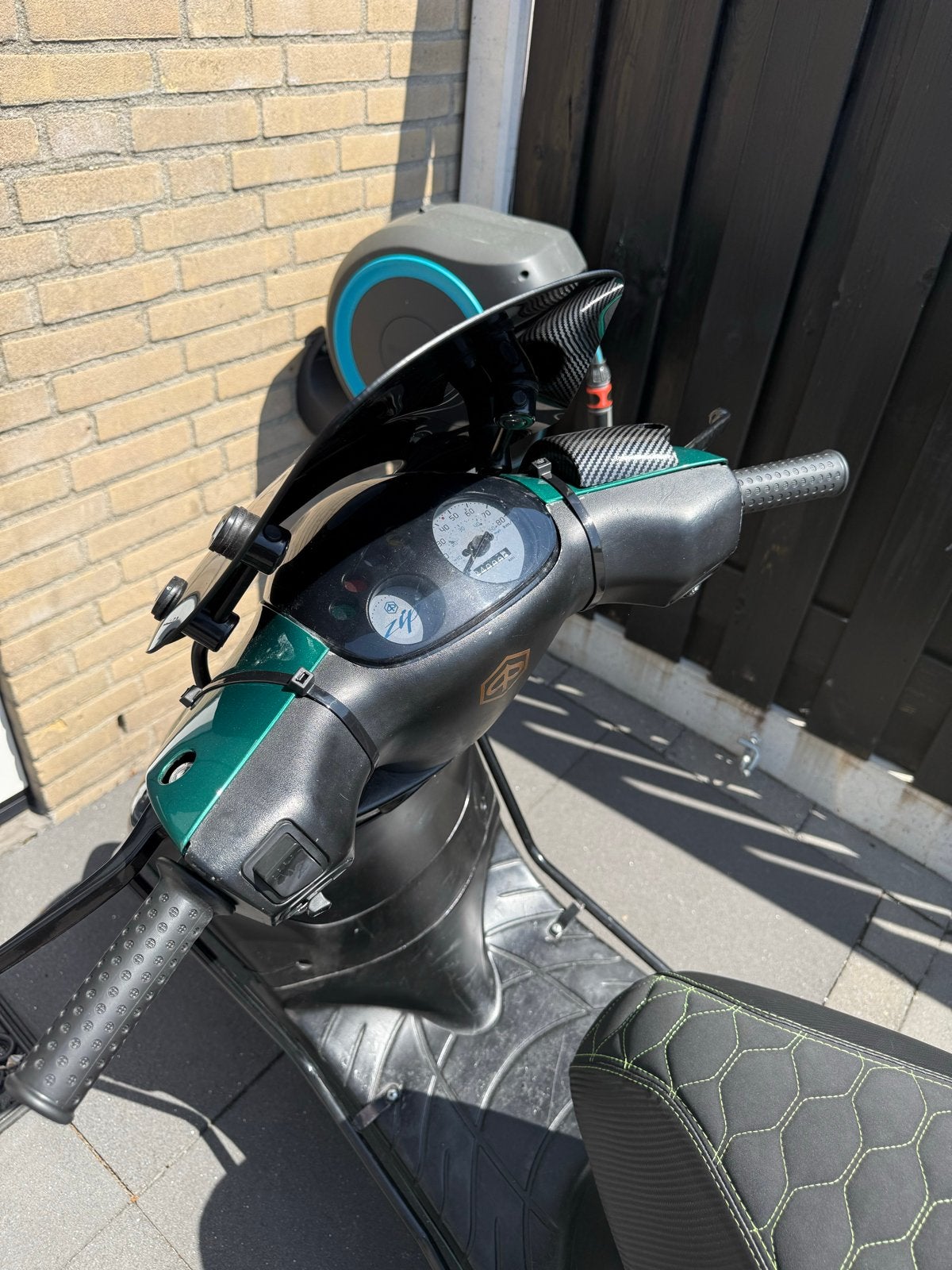 Zip 125cc met Skipper blok - Elektrische start werkt, Fietsen en Brommers, Scooters | Piaggio, Gebruikt, Maximaal 45 km/u, Zip