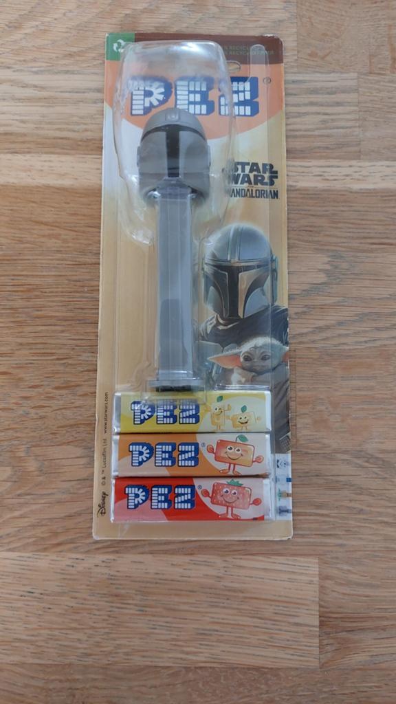 Pez snoep dispenser Mandalorian, Ophalen of Verzenden, Nieuw