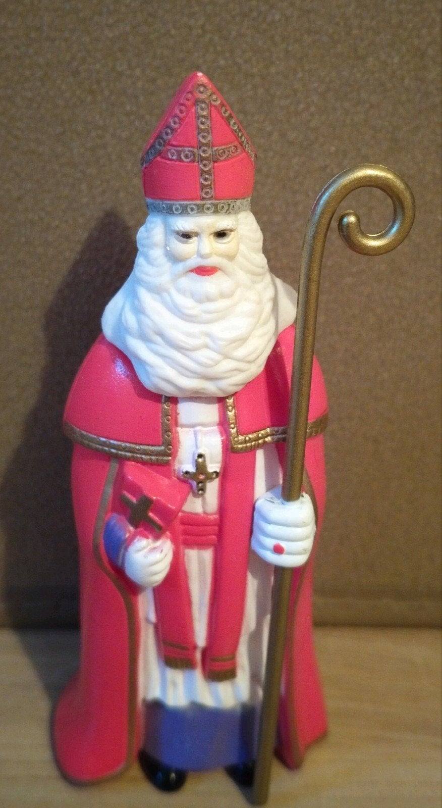 Vintage Blokker Sinterklaas met staf, Diversen, Verzenden, Nieuw