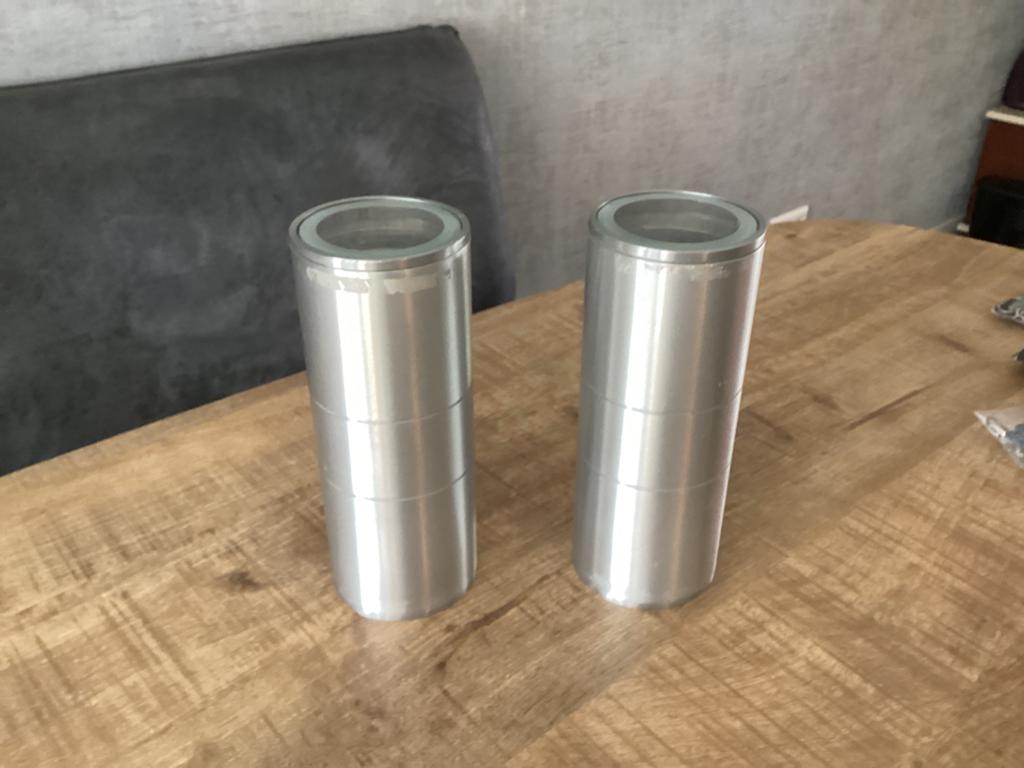 Moderne wand lampen., Led-lamp, Zo goed als nieuw, Modern industrieel, E27 (groot)