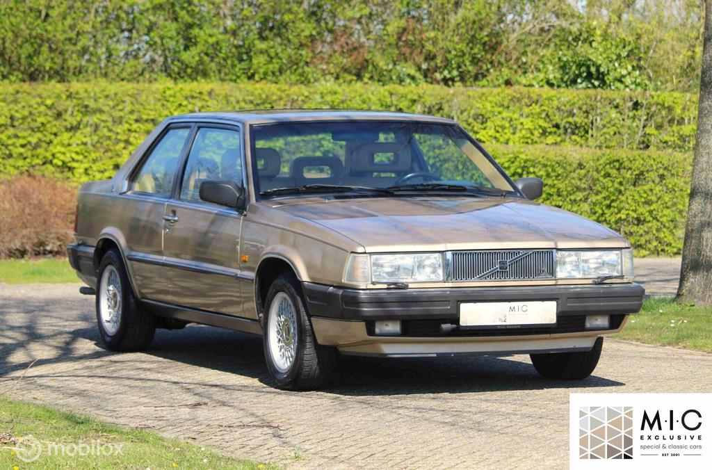 Volvo 780 Bertone Coupe 2.8 V6 Automaat | Topstaat!, Auto's, Automaat, Beige, Stoelverwarming, 4 stoelen
