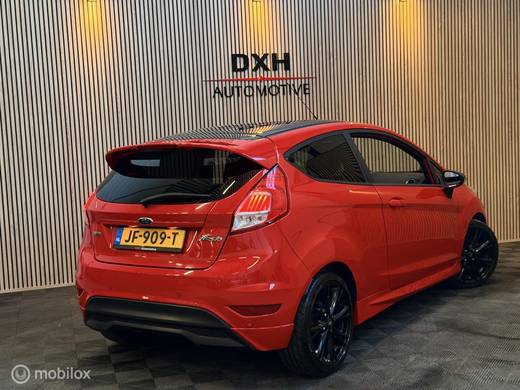 Ford Fiesta 1.0 EcoBoost Red Edition ST-Line NAVI BT DAB PDC, Auto's, Ford, Voorwielaandrijving, Stof, 1028 kg, Origineel Nederlands