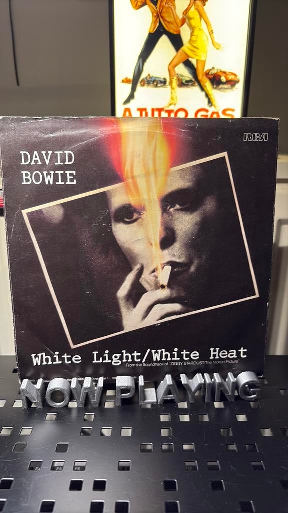 David Bowie white light/White heat( Ziggy Stardust), Fotohoes, Ophalen of Verzenden, Zo goed als nieuw, Pop