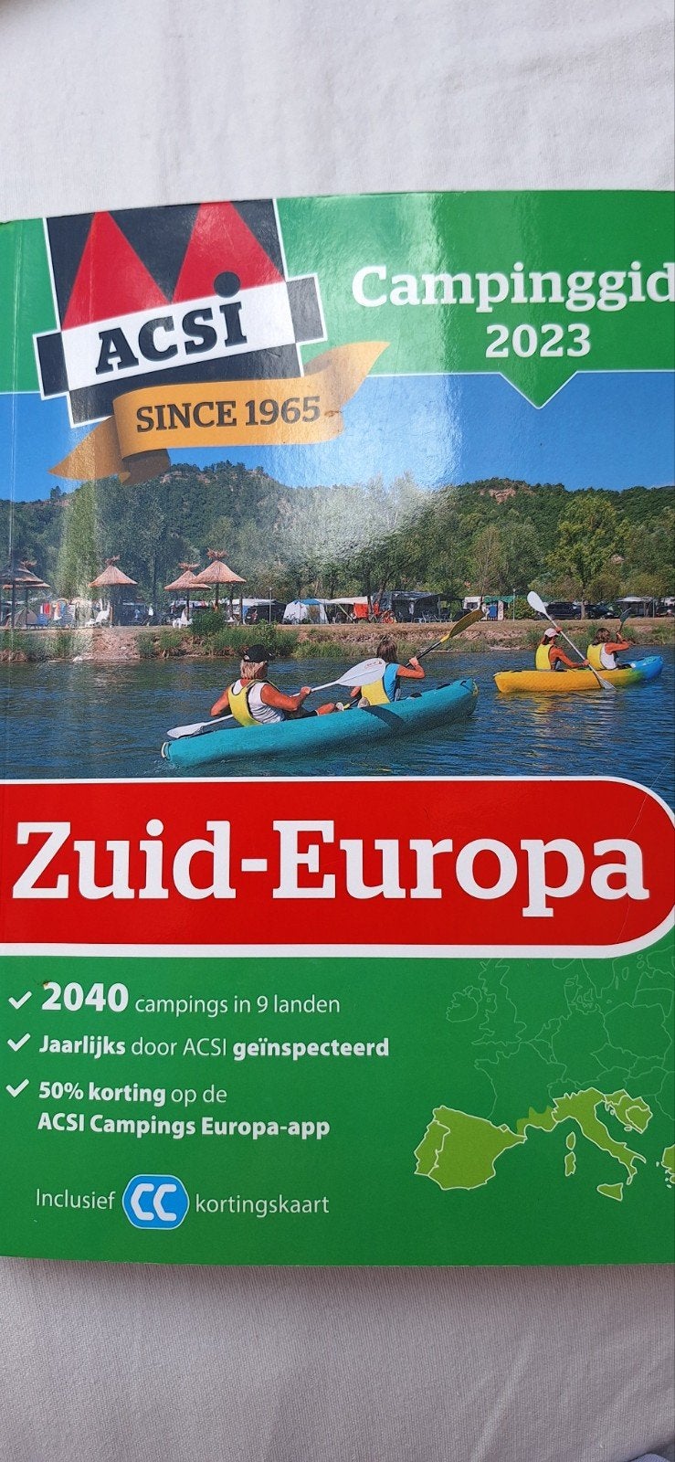 ACSI Campinggids, zuid-Europa, Verzenden, Nieuw, Europa, Overige merken
