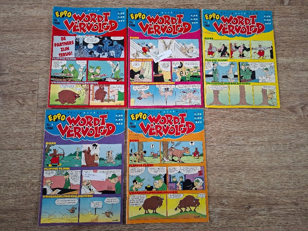 Eppo Wordt Vervolgt jaargang 1988, Ophalen of Verzenden, Gelezen