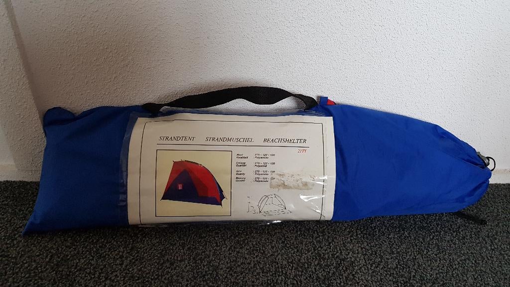 Strand tent, Ophalen, Zo goed als nieuw, Tot en met 2