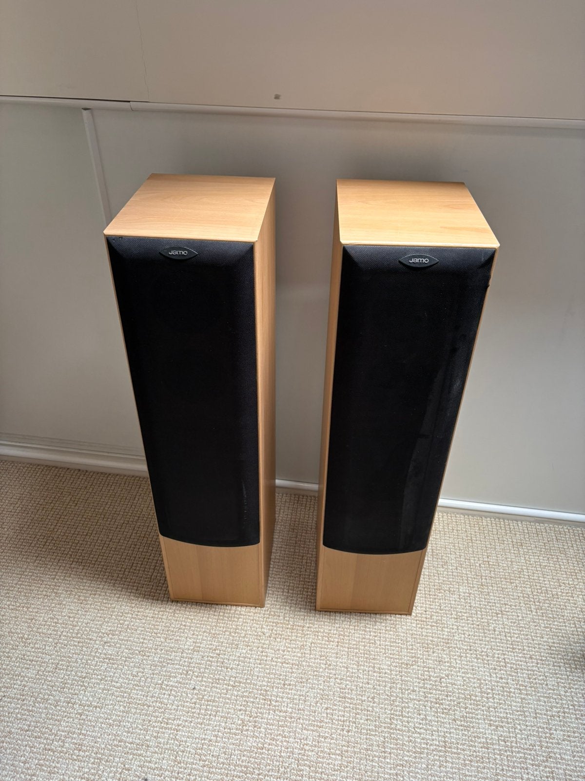 Jamo boksen set, Audio, Tv en Foto, Luidsprekers, Ophalen of Verzenden, Zo goed als nieuw, 60 tot 120 watt, Front, Rear of Stereo speakers
