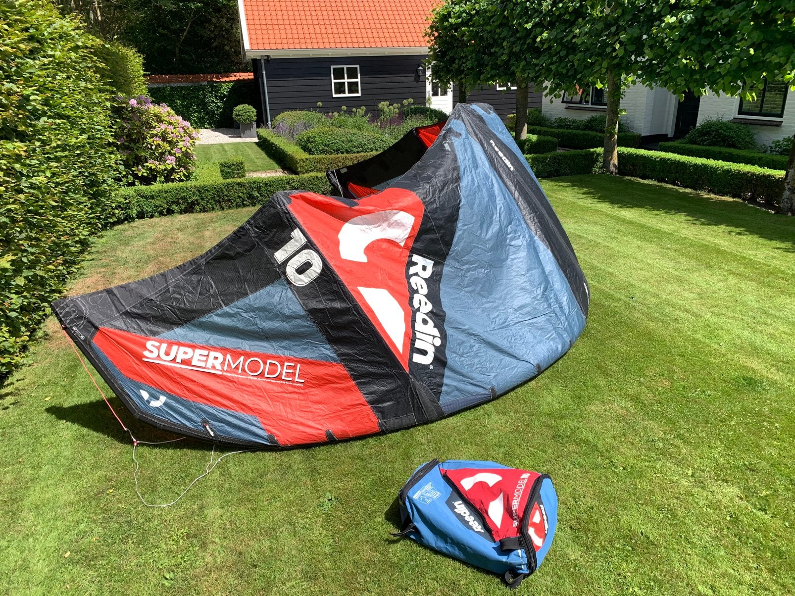 Reedin Supermodel Kite 10m²  2022, Watersport en Boten, Kitesurfen, 10 m², Ophalen of Verzenden, Kite, Geen board