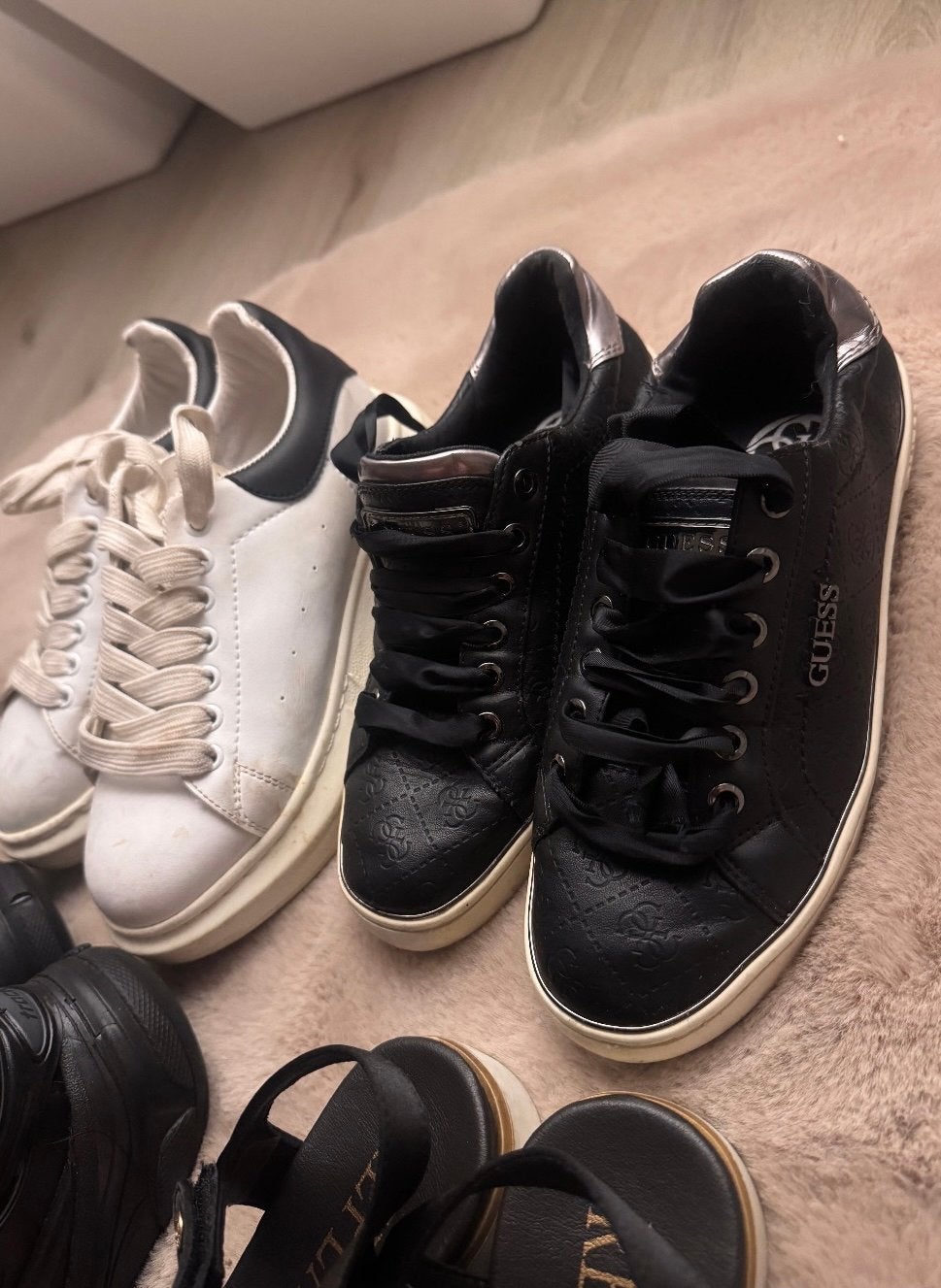 Diverse merk schoenen,sandalen, Ophalen, Gedragen, Zwart, Sneakers of Gympen