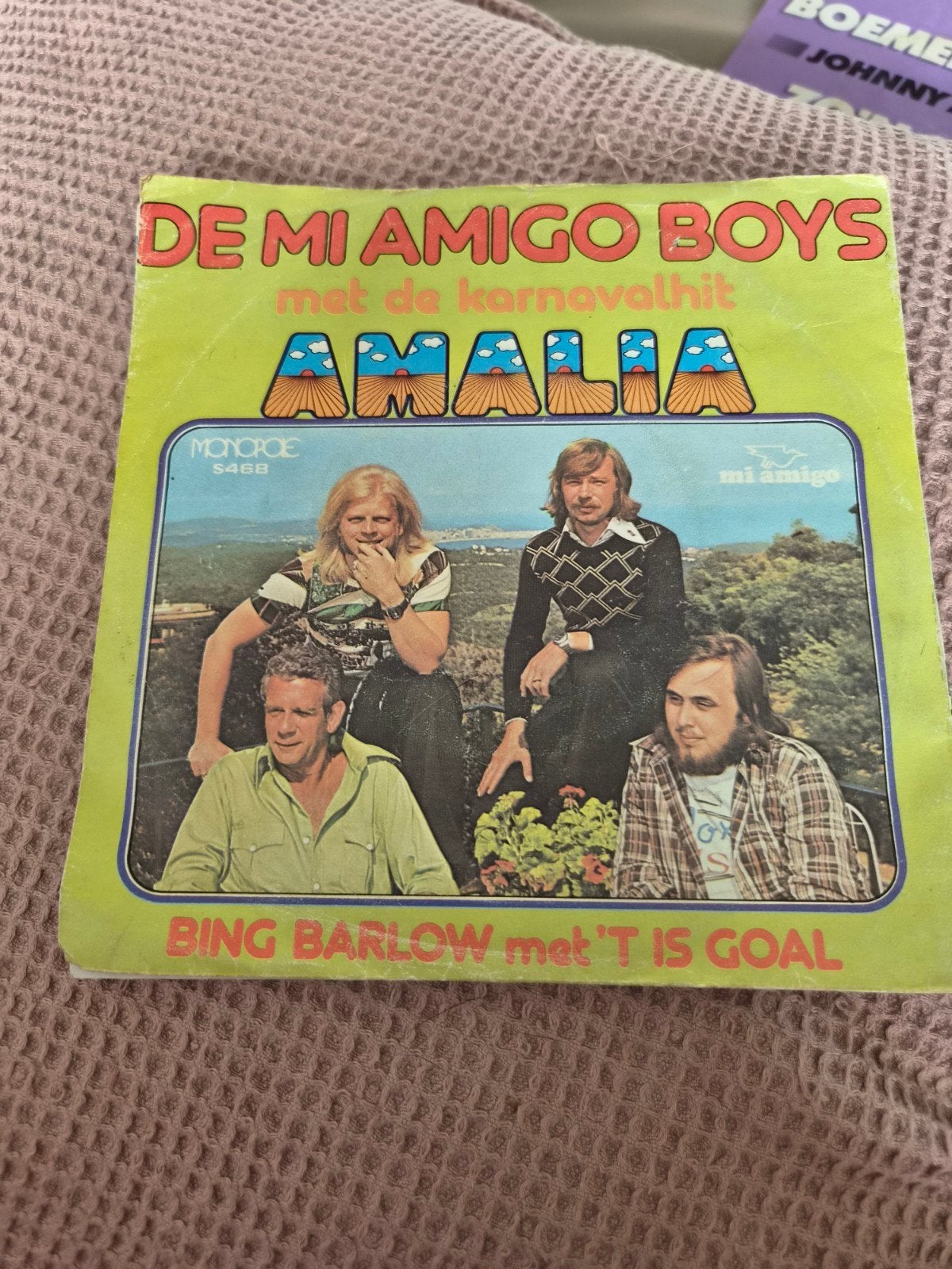 De mi Amigo boys Amalia, Cd's en Dvd's, Vinyl Singles, Ophalen of Verzenden, Gebruikt, 7 inch, Nederlandstalig